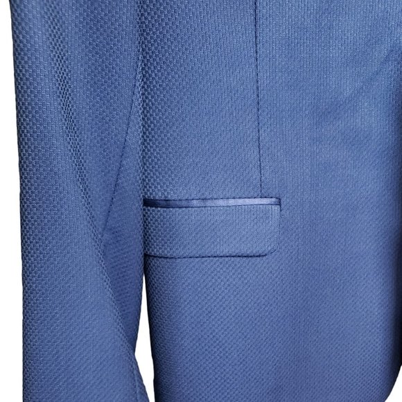 The Kooples Men’s Fitted Dark Blue Suit Jacket Blazer Euro 48, US Medium 39-40 - Picture 3 of 8